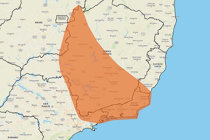 Inmet divulga novo aviso de tempestade para a região de Cataguases