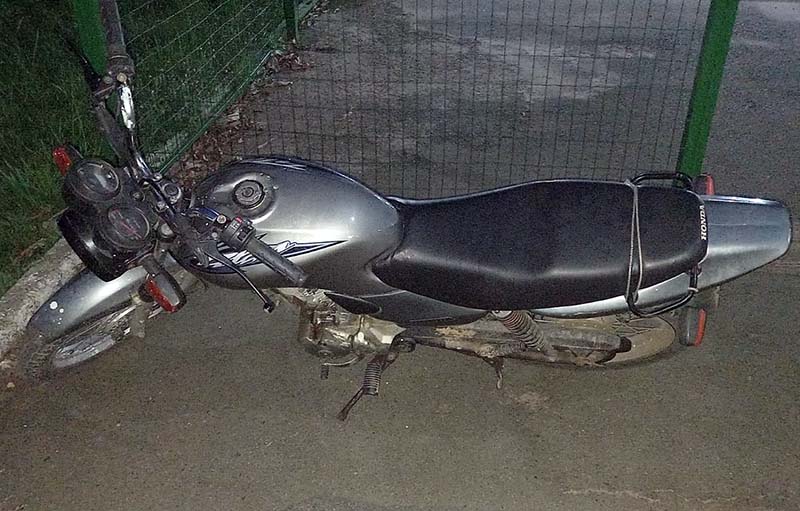 PM de Dona Euzébia recupera moto roubada em Astolfo Dutra