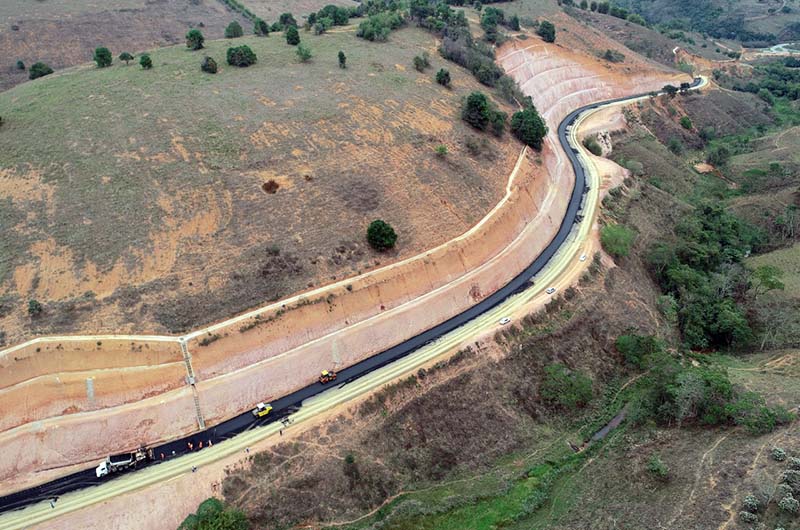 Obras na estrada da Empa serão concluídas até o fim de dezembro