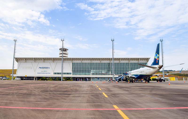 Cresce em 166% o número de passageiros no Aeroporto da Zona da Mata