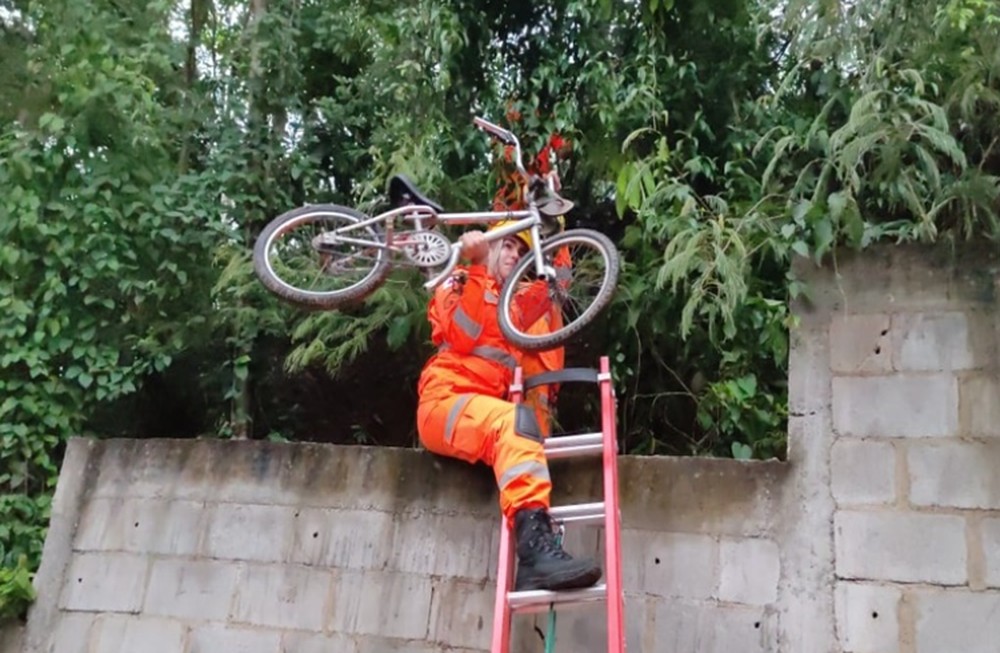 Crianças entram em mata com bicicletas e se perdem em Muriaé