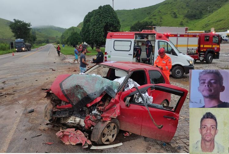 Acidente deixa três mortos na BR-116, próximo a Miradouro