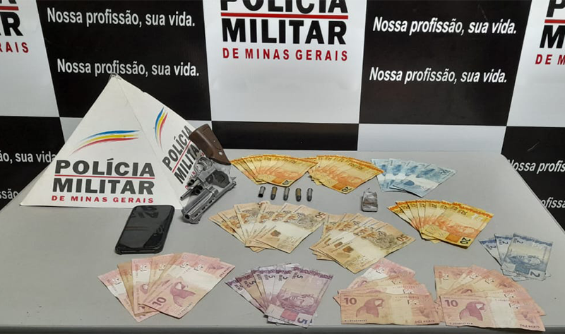 PM prende foragido da justiça com arma, droga e identidade falsa