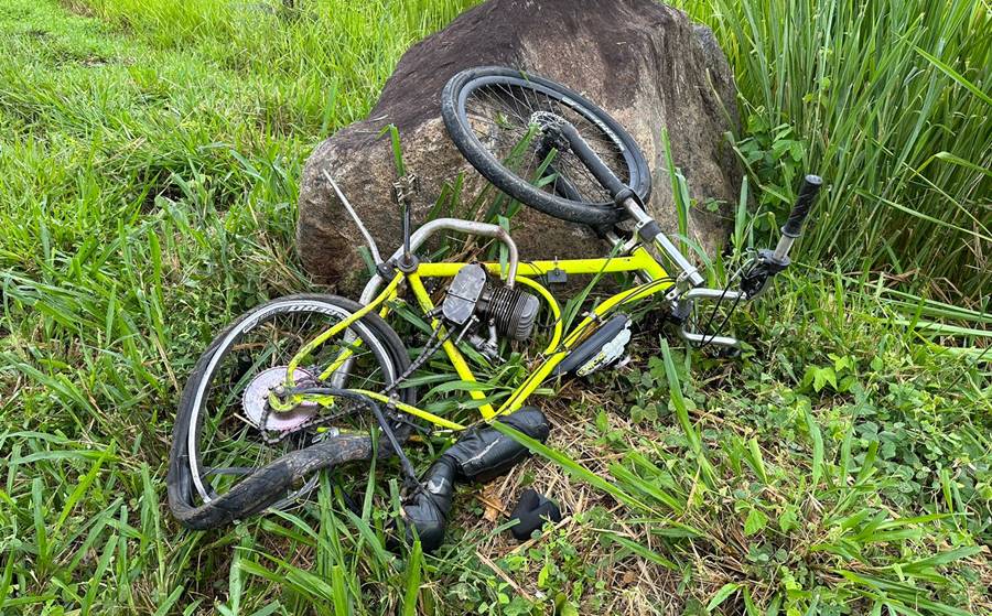 Ciclista de 16 anos é atropelado por carreta na BR-116 em Leopoldina