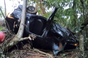 Motorista morre em acidente