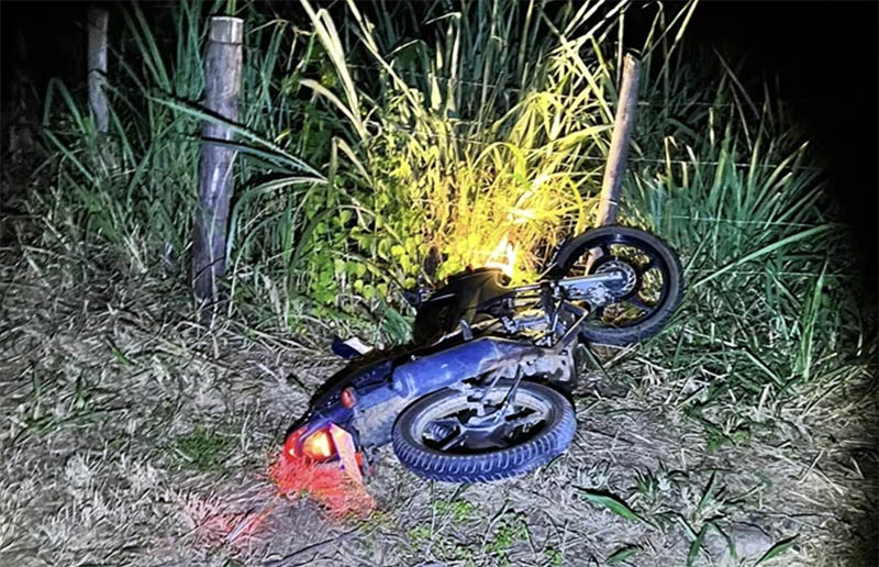 Motociclista sofre acidente ao tentar fugir da PM e é preso em Guarani