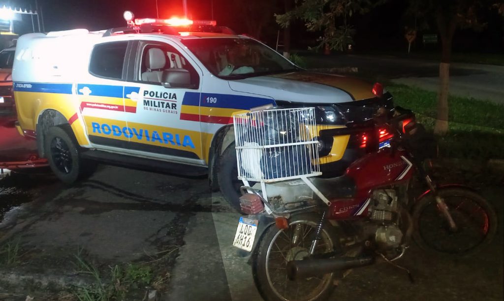 Homem é preso com moto adulterada pela PMRv Dona Euzébia