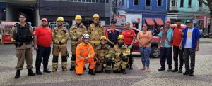 Simulado dos Bombeiros alerta