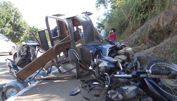 Entregador de gás morre em acidente na BR-356 em Muriaé