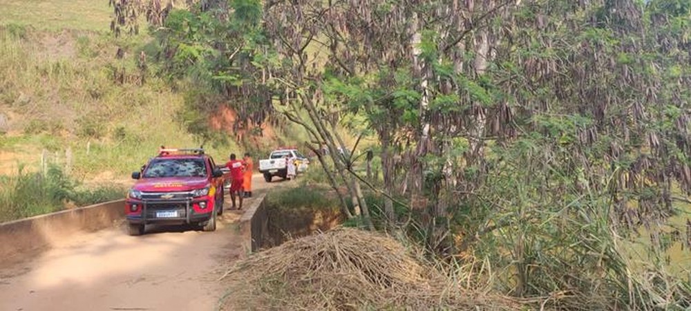 Corpo encontrado no fundo de rio em Muriaé foi vítima de emboscada