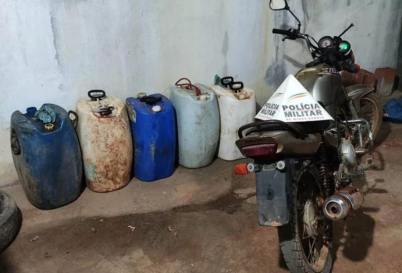 Polícia Militar frustra furto de combustível em mineradora