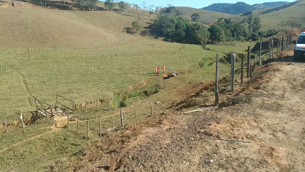 Motorista morre em acidente na estrada que liga Cataguases a Miraí