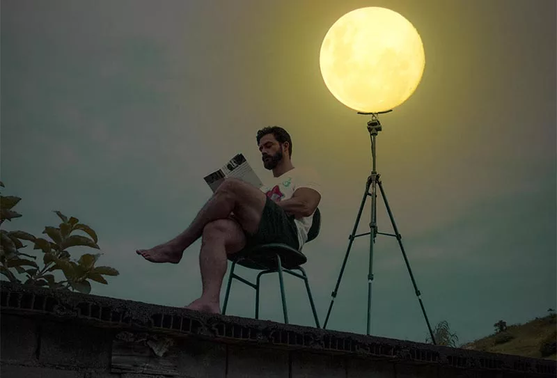 O cataguasense Daniel Antoniol faz fotos impressionantes da lua