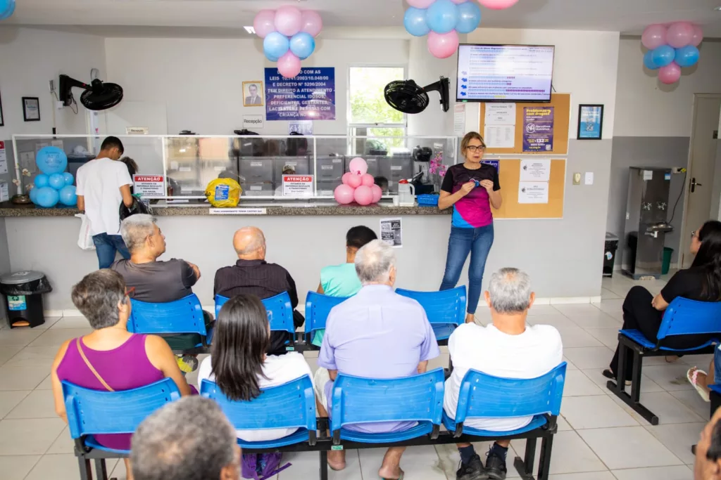 Palestra na UBS Paraíso aborda a prevenção ao câncer