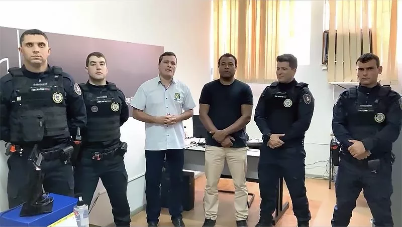 Guardas Municipais de Astolfo Dutra e a de Ubá firmam parceria