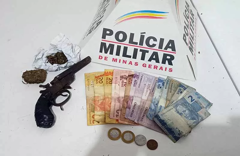 PM prende dois homens após roubo em postos de gasolina