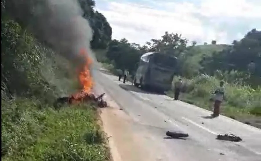 Motociclista morre em acidente na BR-267, próximo a Tebas