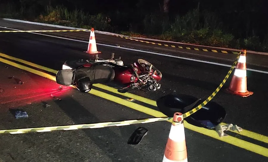 Motociclista morre em acidente na BR-116 em Além Paraíba