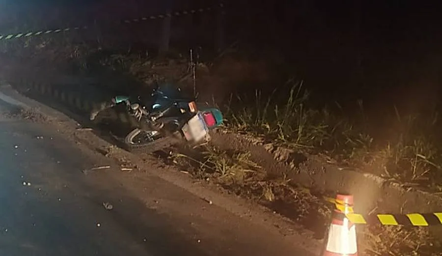 Motociclista morre após cair da moto na BR-116 em Muriaé