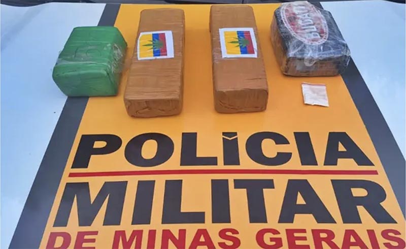 Polícia Rodoviária apreende drogas em veículo de aplicativo
