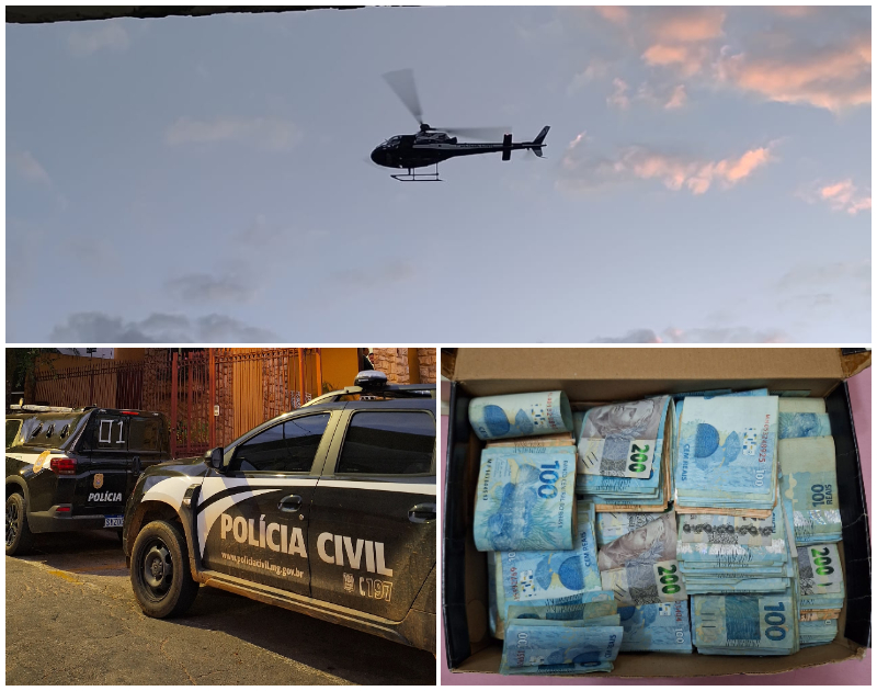 Cinco pessoas são presas em Ubá durante operação da Polícia Civil
