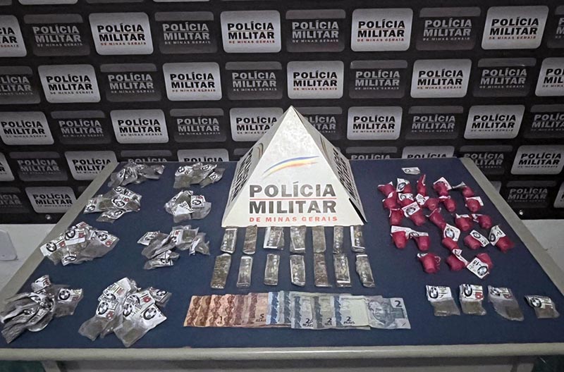 Homem é preso por tráfico de drogas em Além Paraíba