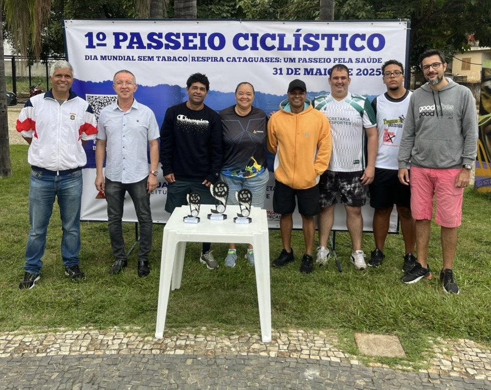 Dia Mundial sem tabaco tem passeio ciclistico