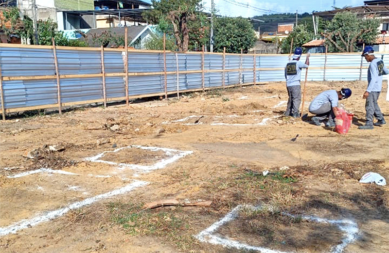 Começa a construção da nova UBS no Bairro Taquara Preta