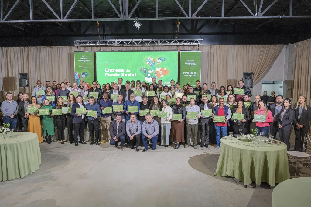 59 entidades em Minas Gerais são beneficiadas pelo Fundo Social do Sicredi