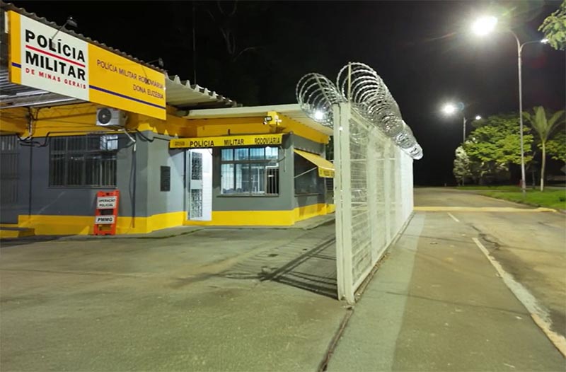 Posto da PMRv de Dona Euzébia está com nova iluminação