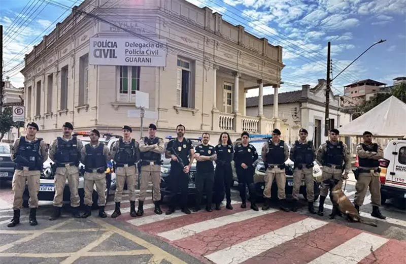Suspeito de liderar facção criminosa é preso em Piraúba