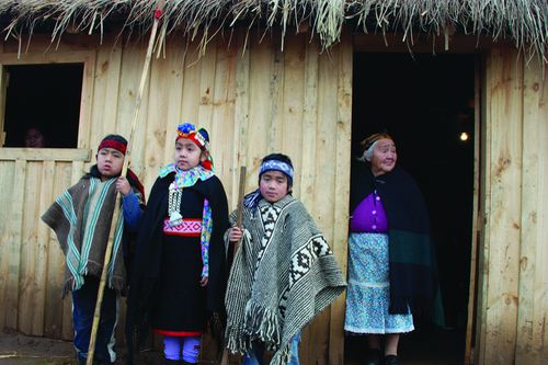 A etnia Mapuche representa cerca de 5% da populaçã