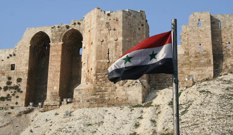 Na Síria, monumentos históricos, como o acima, est
