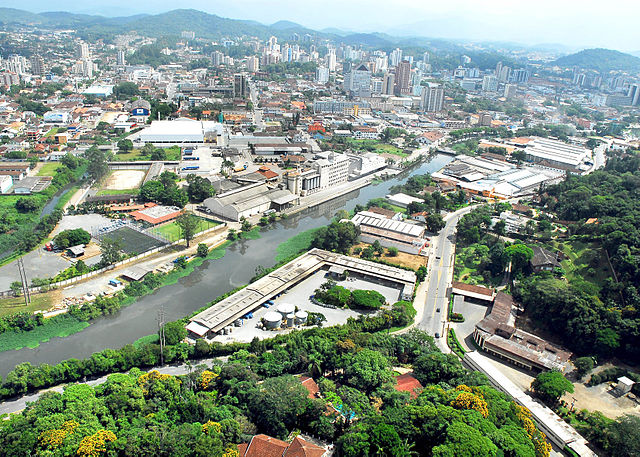 Vista panorâmica do Centro de Joinvile