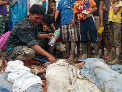 O tufão Washi matou 1.500 pessoas em Mindanao, tam