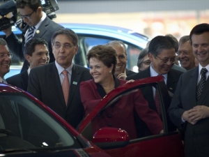 Dilma atribuiu o bom momento vivido pela industria