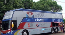 Veículos como este vão percorrer Minas fazendo a prevenção ao câncer