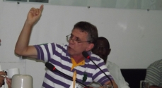 José Augusto Titoneli em uma das sessões da Câmara Municipal