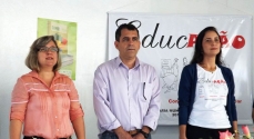 Solange Riguete, Fernando Pacheco e Luciana Barbosa