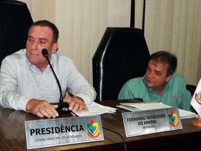 A Sess&atilde;o foi presidida por Fernando Amaral, vice-presidente do Legislativo