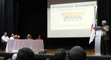 Rubens Santana fez a abertura da IX Conferência