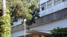 Detalhe do Colégio Cataguases, obra de Oscar Niemeyer