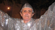 Chico Salgado durante o desfile de Carnaval em 2012