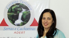 Sônia Dias, presidente do Circuito Serras e Cachoeiras