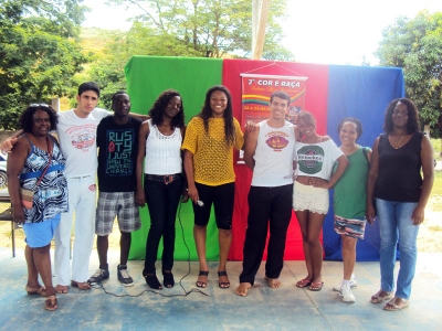 Os organizadores do Cor e Ra&ccedil;a que busca promover a cultura afro-brasileira