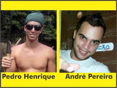 A v&iacute;tima da esquerda, Pedro Henrique, faleceu ao dar entrada no hospital. 