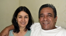 Tadeu Morais com a esposa, Sônia, vereadora em Carapicuíba