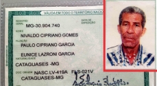 A Polícia divulgou a foto e o documento falso usado pelo estelionatário