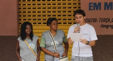 Felipe Dutra fez a abertura do evento na Vila Reis