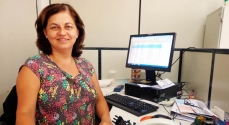 Chefe da Administração Fazendária em Cataguases, Maria do Carmo Vale Neto Machado